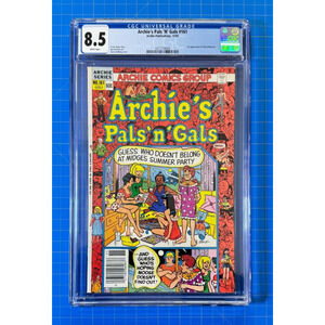 Archie's Pals 'N' Gals #161 (1982) Archie Comic Group - Graded CGC 8.5 VF+
